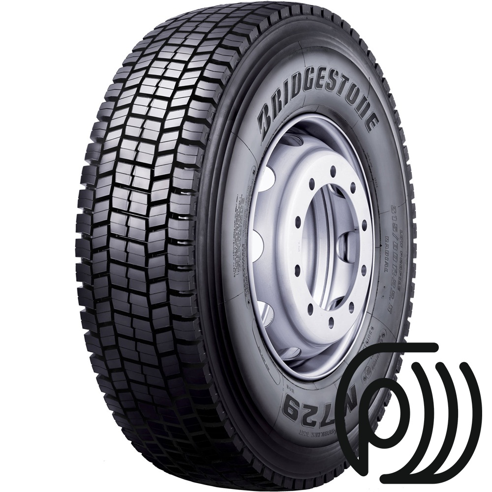 Грузовые шины Bridgestone M729 (Ведущая) 315/70 R22,5 152/148M