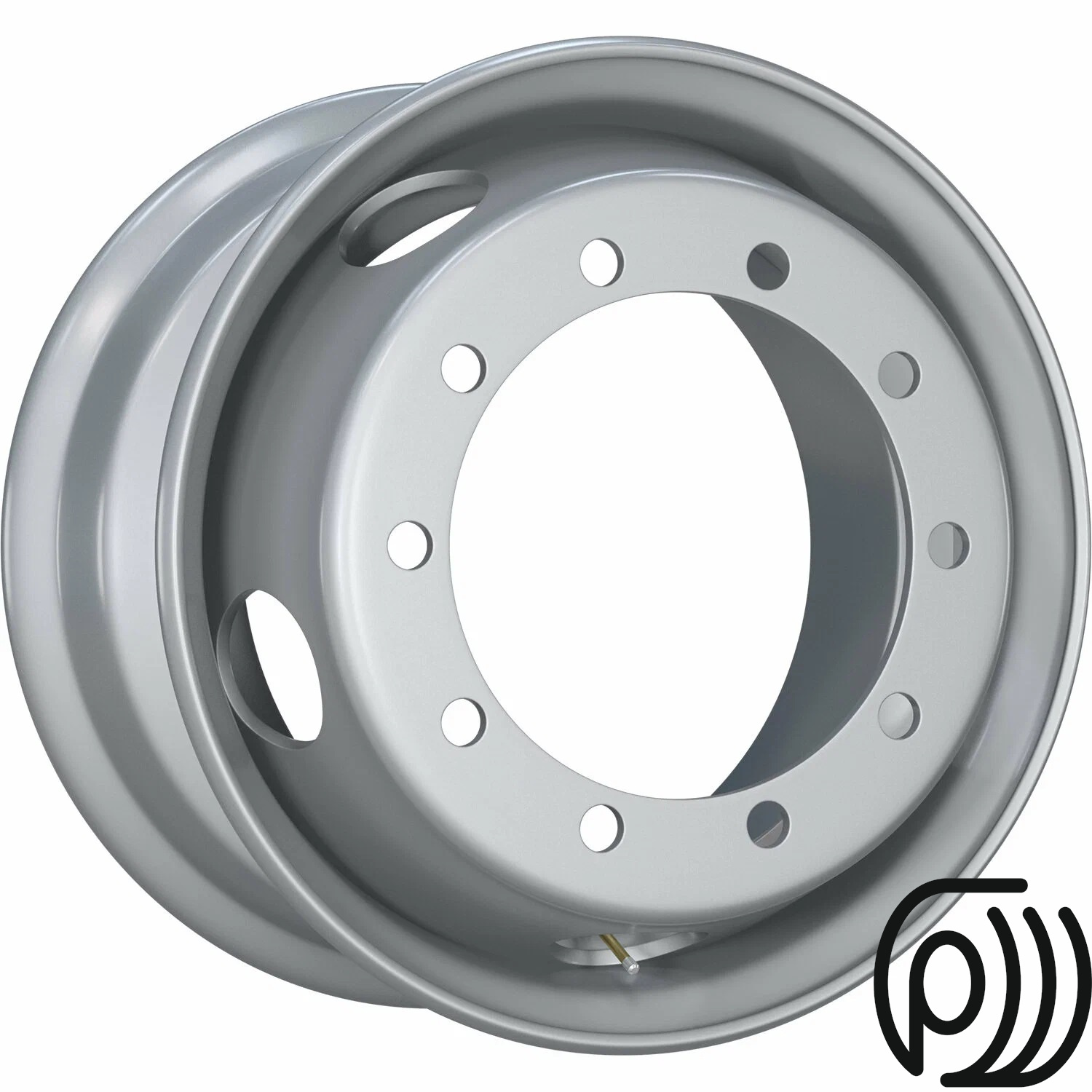 грузовой диск accuride wheels (rzb36608oe) 11,75x22,5 10x335 et 135 dia 281